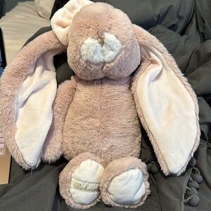 Bukowski Pink Plush Bunny with Long Ears